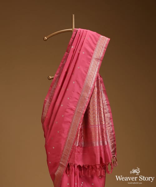 Rose_Pink_Pure_Mulberry_Silk_With_Floral_Motifs_Woven_In_Gold_And_Silver_Zari_And_Paisleys_On_Pallu_WeaverStory_02