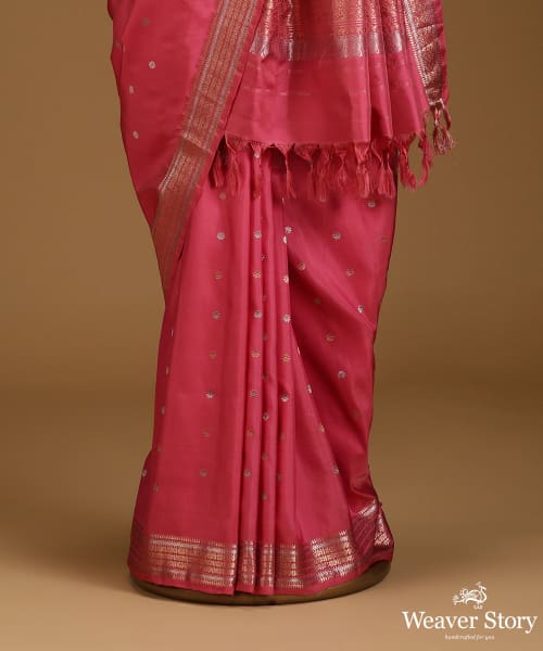 Rose_Pink_Pure_Mulberry_Silk_With_Floral_Motifs_Woven_In_Gold_And_Silver_Zari_And_Paisleys_On_Pallu_WeaverStory_03