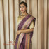 Handloom_Wine_Meenakari_Patola_Saree_with_Kadhwa_Floral_Border_WeaverStory_01