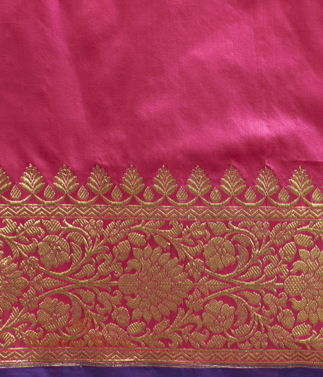 Handloom_Purple_Banarasi_Jangla_with_Purple_Selvedge_WeaverStory_05