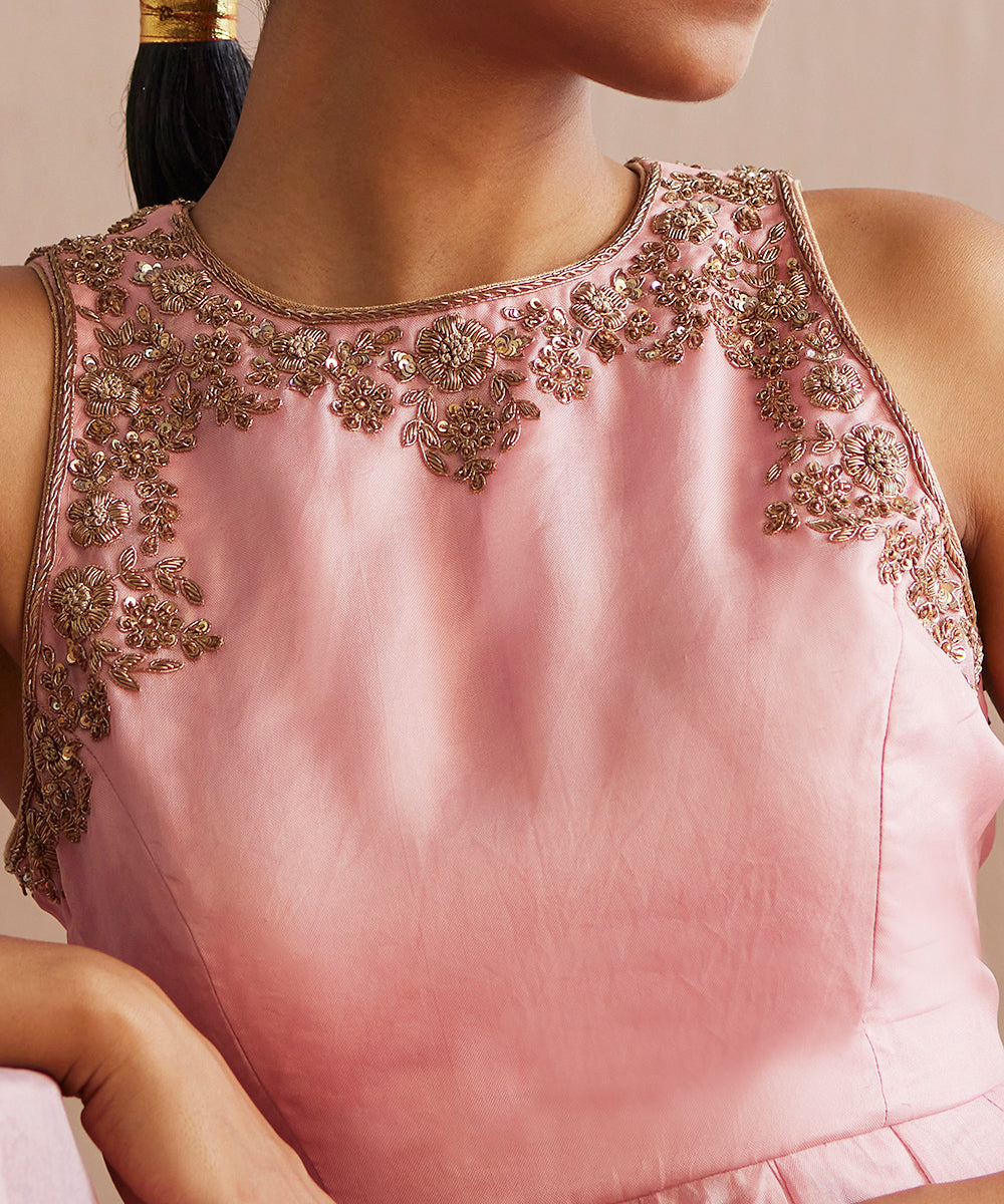 Afsana_Handloom_Baby_Pink_Organza_Top_With_Gharara_And_Organza_Dupatta_WeaverStory_06
