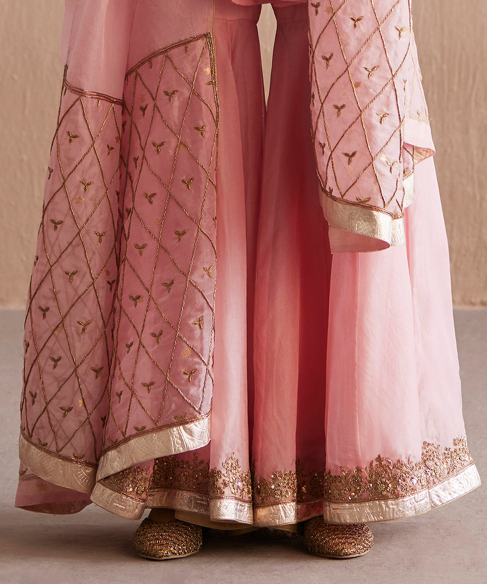Afsana_Handloom_Baby_Pink_Organza_Top_With_Gharara_And_Organza_Dupatta_WeaverStory_08