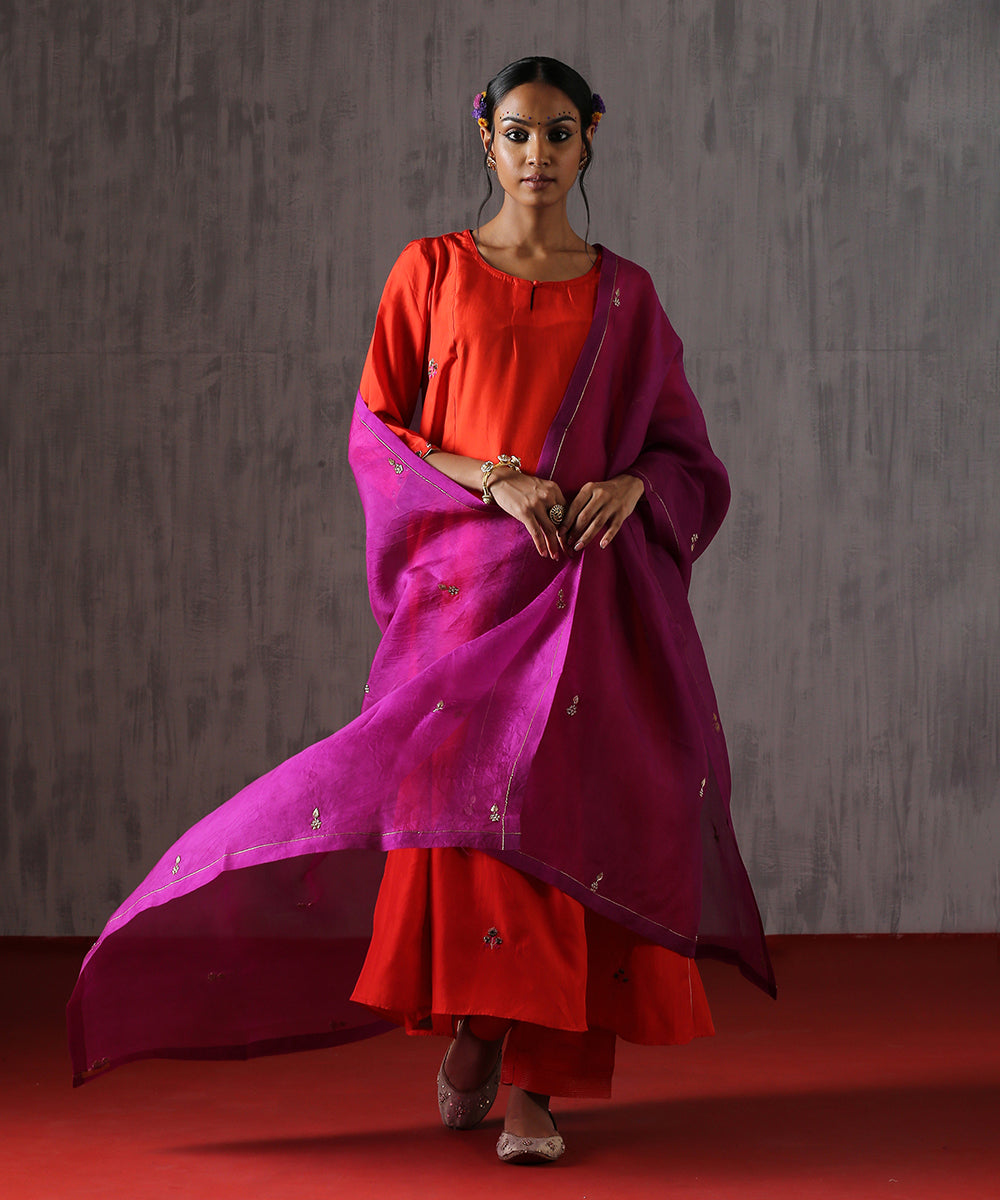 Purple_Hand_Embroidered_Organza_Dupatta_with_Zardozi_Booti_WeaverStory_02
