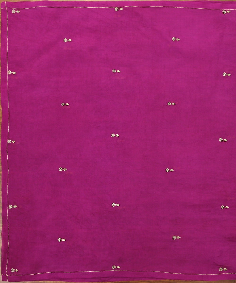 Purple_Hand_Embroidered_Organza_Dupatta_with_Zardozi_Booti_WeaverStory_02