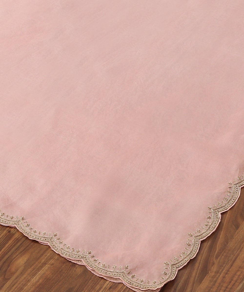 Baby_Pink_Hand_Embroidered_Organza_Dupatta_with_Zardozi_Scalloped_Border_WeaverStory_03
