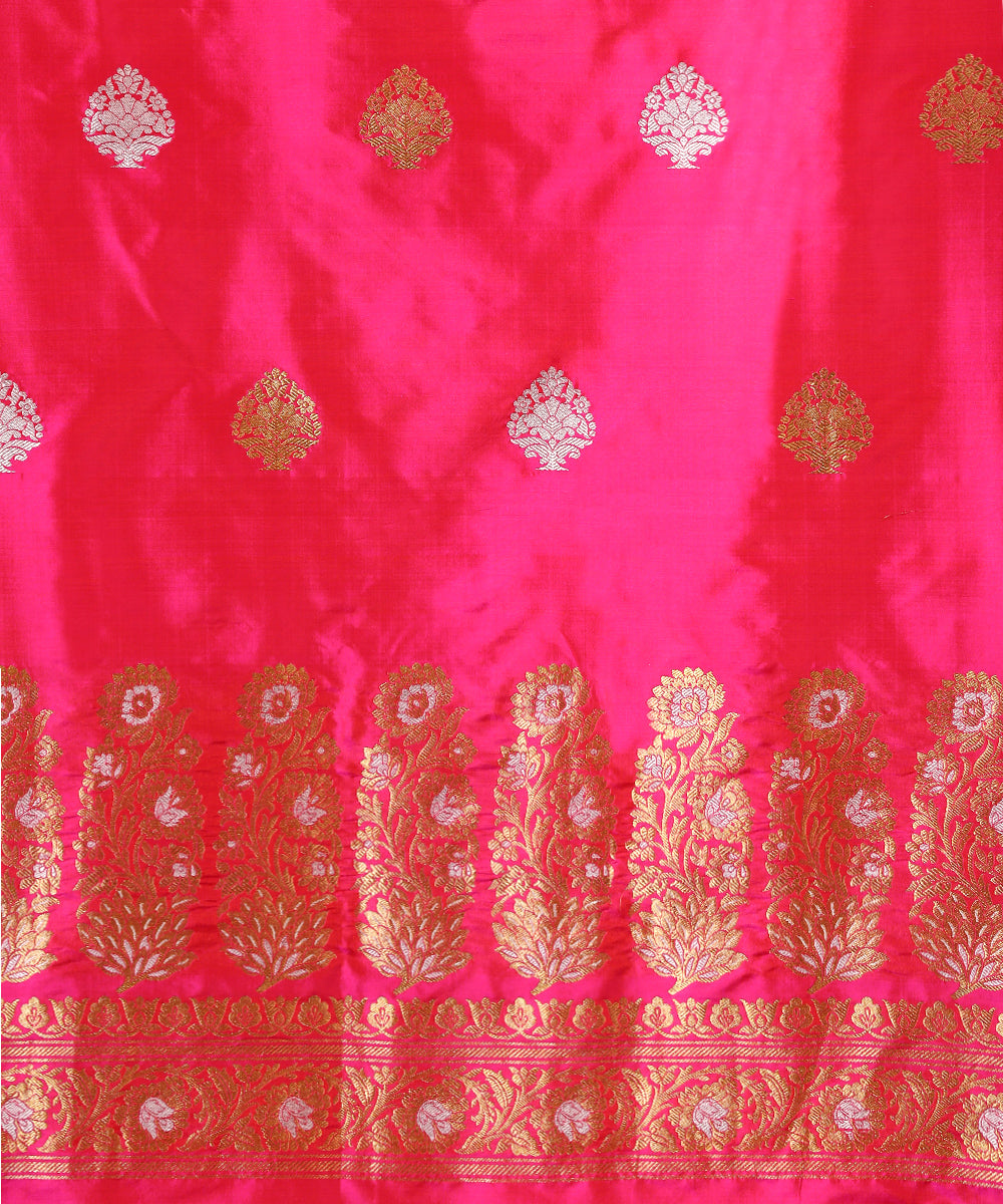 Orange_Handloom_Pure_Katan_Silk_Banarasi_Suit_Set_with_Kadhwa_Booti_WeaverStory_02