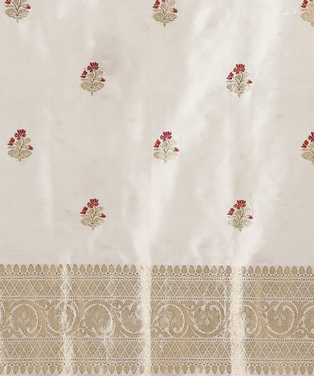 Handloom_White_Dyeable_Pure_Katan_Silk_Banarasi_Kurta_Fabric_WeaverStory_02