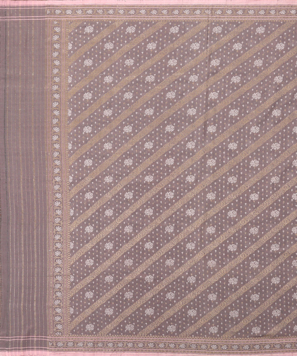 Handloom_Lavender_Banarasi_Suit_Set_Handspun_Cotton_Twisted_with_Katan_Silk_WeaverStory_02