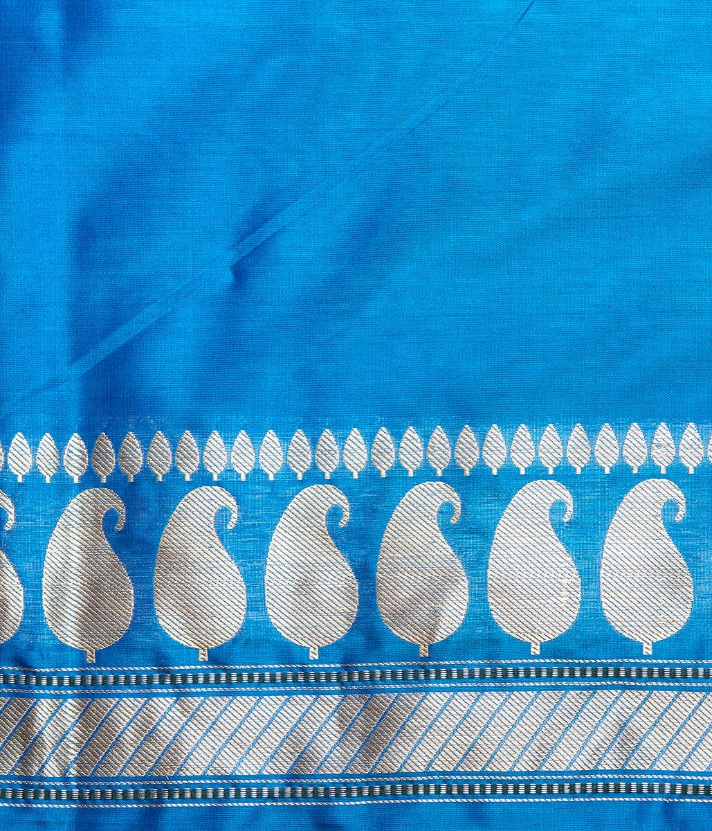 Royal_blue_dual_tone_banarasi_with_kadhwa_paisley_border_WeaverStory_05
