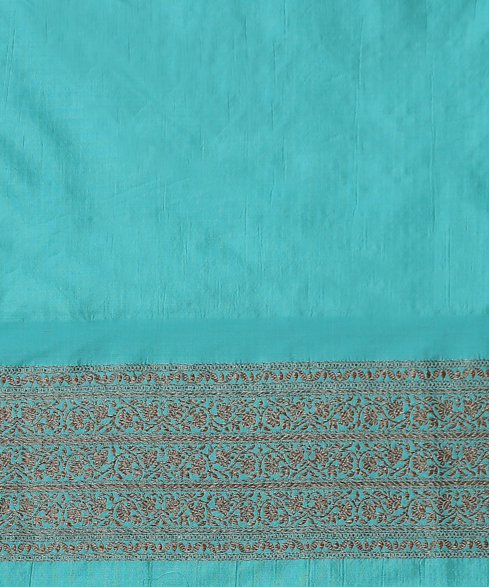 Handloom_Blue_Pure_Katan_Silk_Banarasi_Saree_With_Antique_Zari_WeaverStory_05