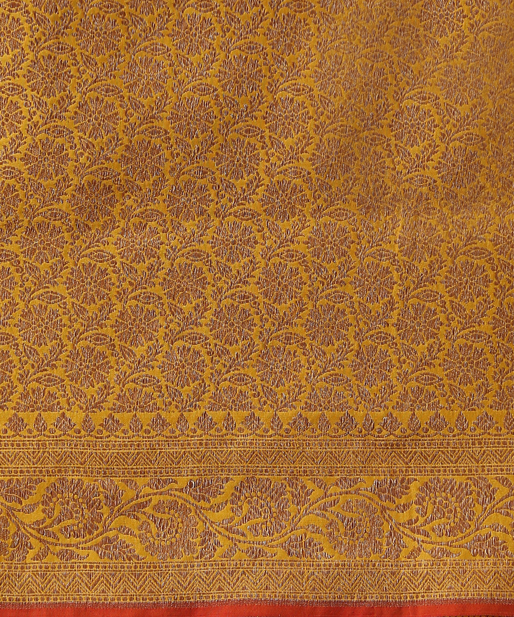 Mustard_Handloom_Pure_Katan_Silk_Kimkhab_Banarasi_Saree_With_Antique_Zari_WeaverStory_05