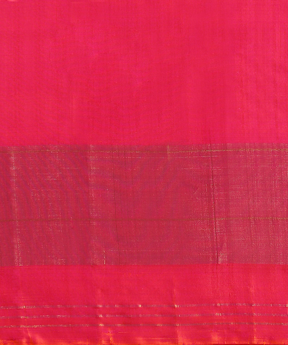 Handloom_Pink_Pure_Mulberry_Silk_Patola_Saree_With_Tissue_Border_WeaverStory_05