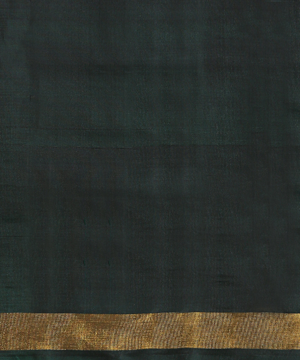 Rose_Pink_Handloom_Mulberry_Silk_Patola_Saree_With_Dark_Green_Border_WeaverStory_05