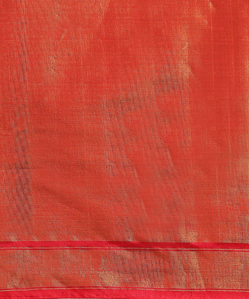 Handloom_Green_Pure_Silk_Tissue_Patola_Saree_With_Red_And_Gold_Border_And_Pallu_WeaverStory_05