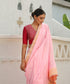 Handloom_Candy_Pink_Plain_Pure_Katan_Silk_Banarasi_Saree_With_Konia_WeaverStory_01