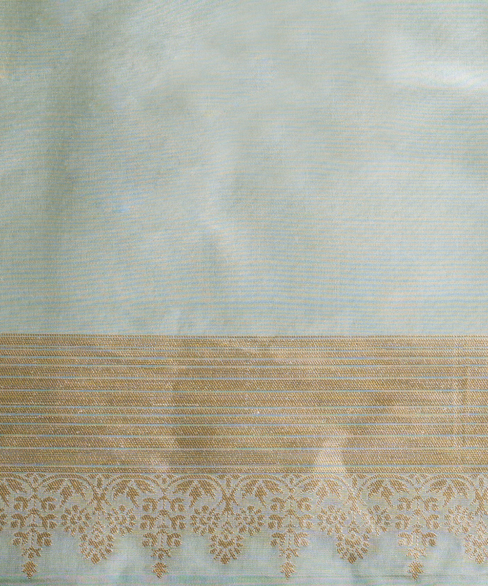 Pista_Green_Handloom_Pure_Katan_Silk_Handloom_Banarasi_Jangla_With_Intricate_Weave_WeaverStory_05