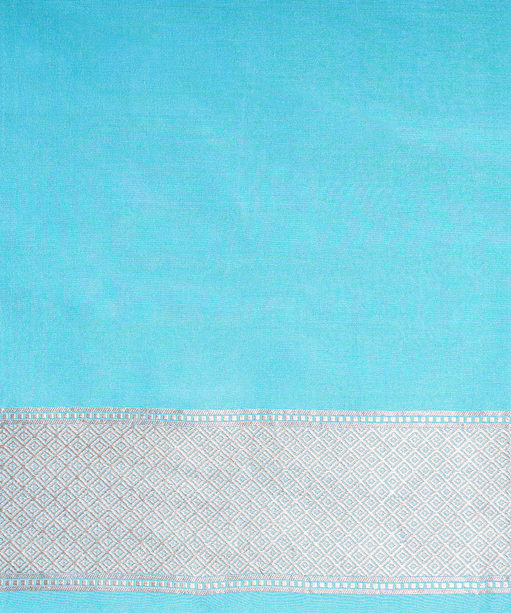 Handloom_Sky_Blue_Pure_Katan_Silk_Banarasi_Jangla_Saree_In_Cutwork_Weave_WeaverStory_05