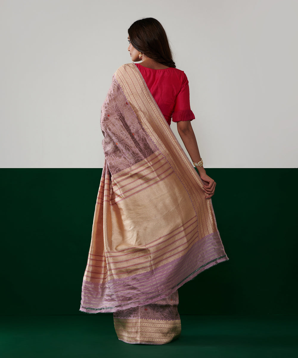 Handloom_Old_Rose_Tissue_Silk_Banarasi_Saree_With_Meenakari_And_Antique_Zari_WeaverStory_03