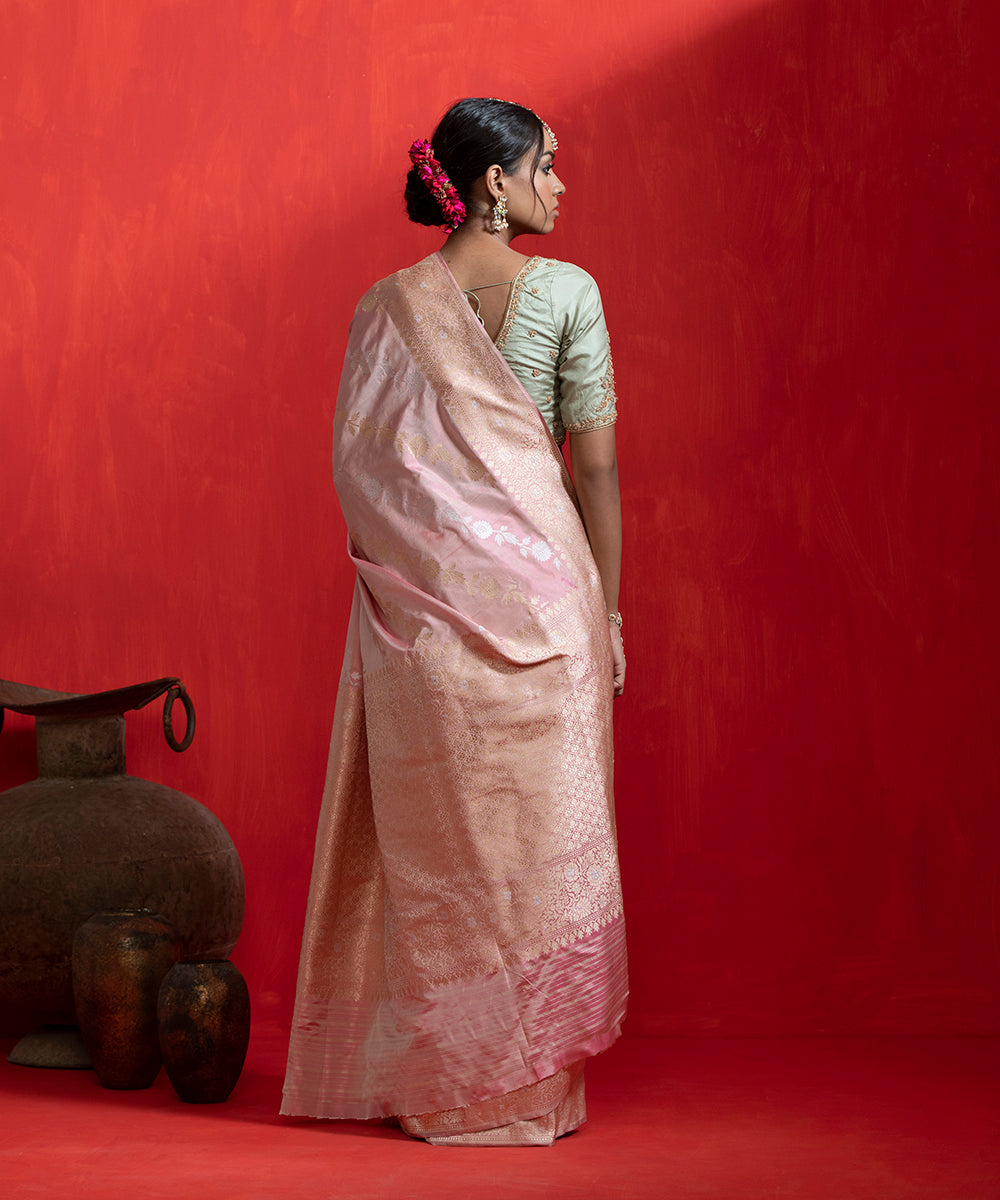 Soft_Pink_Handloom_Pure_Katan_Silk_Banarasi_Saree_With_Sona_Rupa_Aada_Jaal_WeaverStory_03
