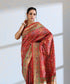 Handloom_Red_Pure_Katan_Silk_Meenakari_Banarasi_Patola_Saree_With_Floral_Paithani_Border_WeaverStory_01