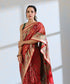 Handloom_Red_Pure_Katan_Silk_Meenakari_Banarasi_Patola_Saree_With_Floral_Paithani_Border_WeaverStory_01