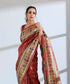 Handloom_Red_Pure_Katan_Silk_Meenakari_Banarasi_Patola_Saree_With_Floral_Paithani_Border_WeaverStory_01