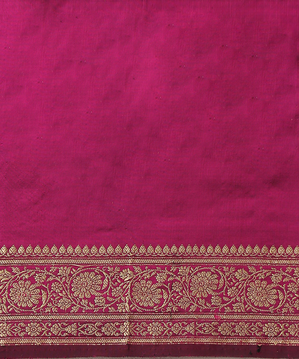 Purple_Handloom_Pure_Katan_Silk_Resham_Booti_Banarasi_Saree_WeaverStory_05