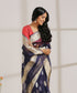 Dark_Blue_Handloom_Kora_Silk_Banarasi_Saree_With_Silver_And_Gold_Kadhwa_Booti_WeaverStory_01