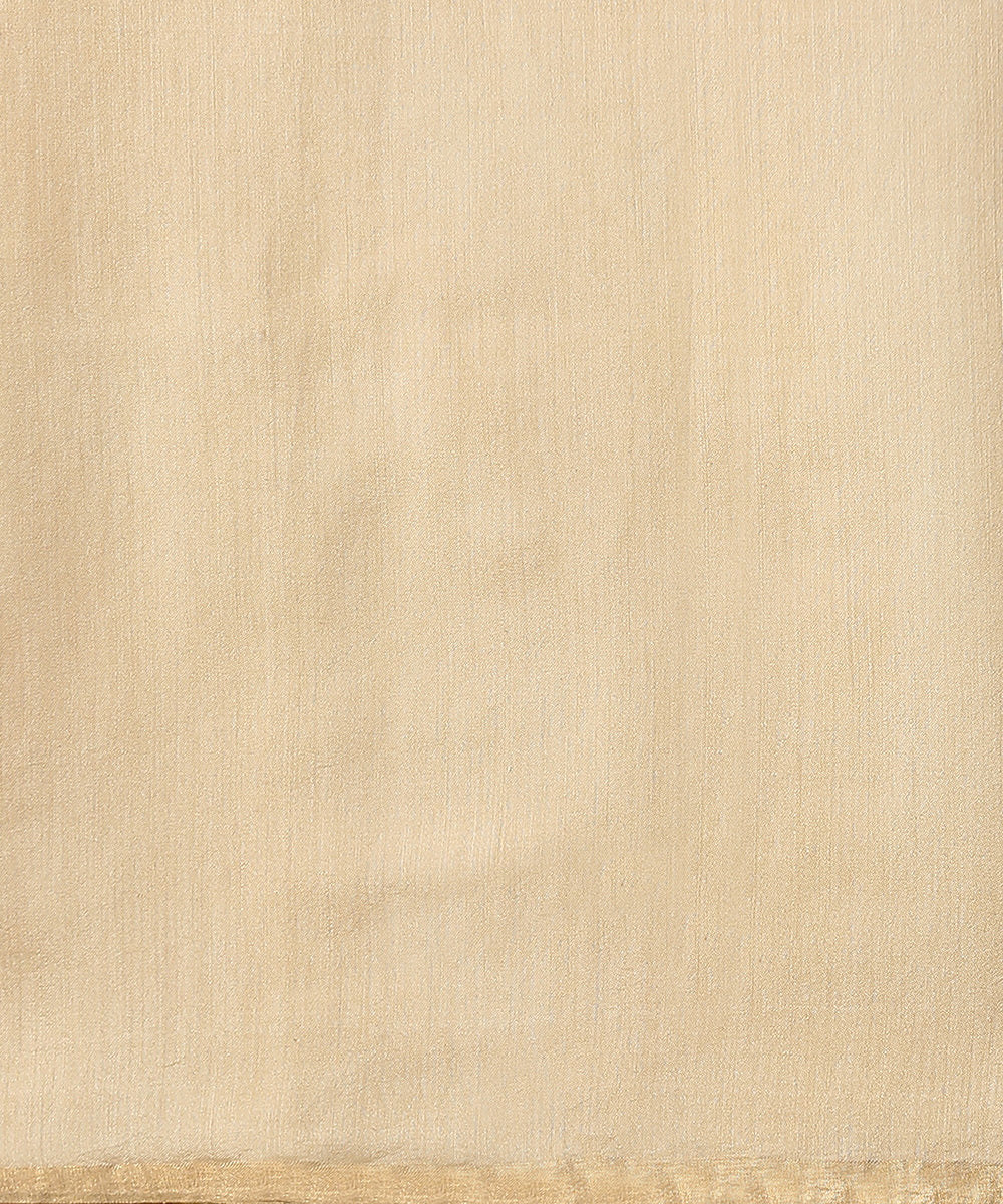Handloom_Offwhite_Kora_Silk_Banarasi_Saree_With_Horizontal_Stripes_WeaverStory_05