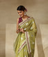 Fresh_Green_Handloom_Pure_Silk_Chanderi_Saree_With_Bird_Motifs_WeaverStory_01