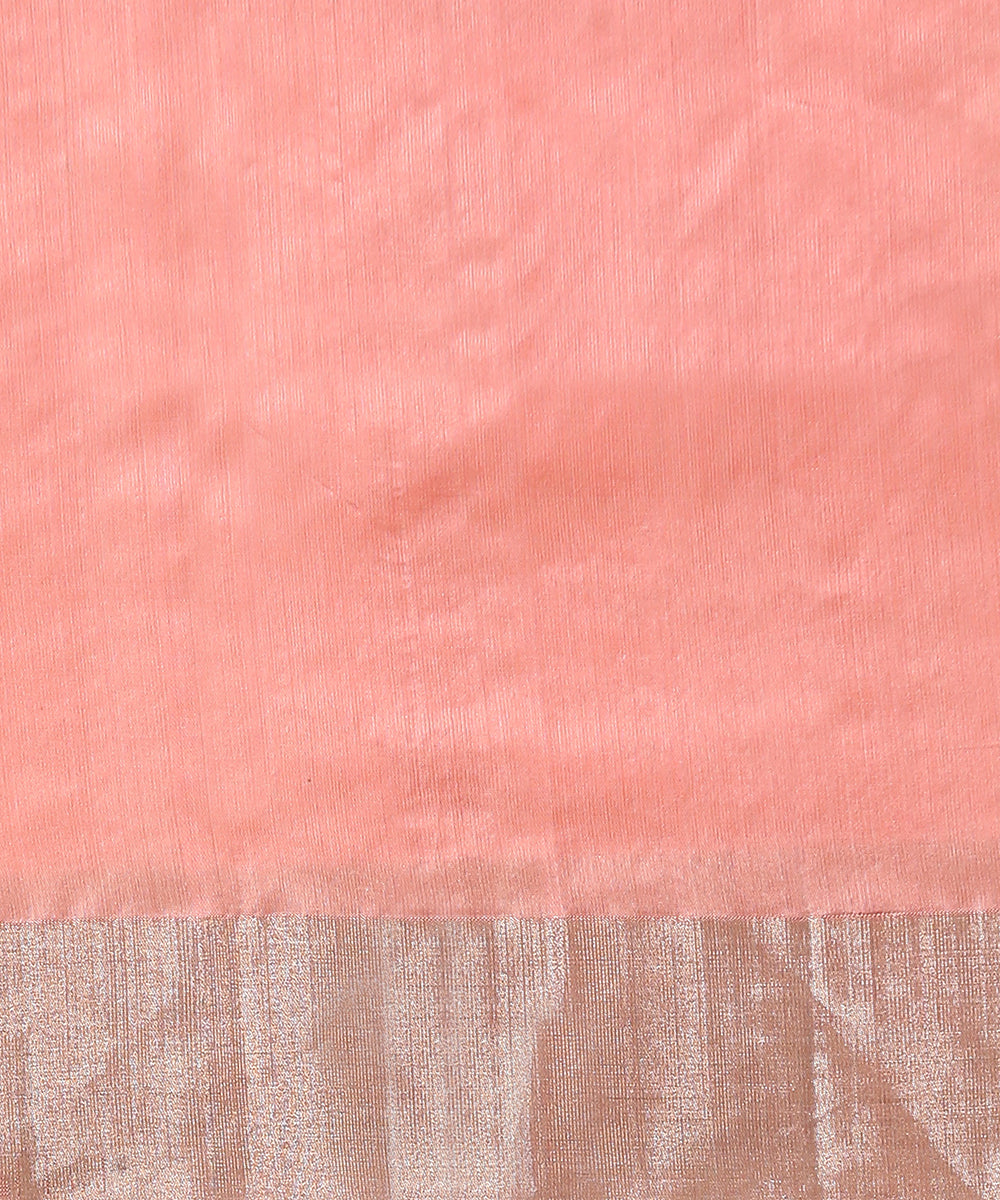 Handloom_Light_Pink_Pure_Silk_Chanderi_Saree_Silver_Zari_Leaf_Motif_And_Pink_Meenakari_WeaverStory_05
