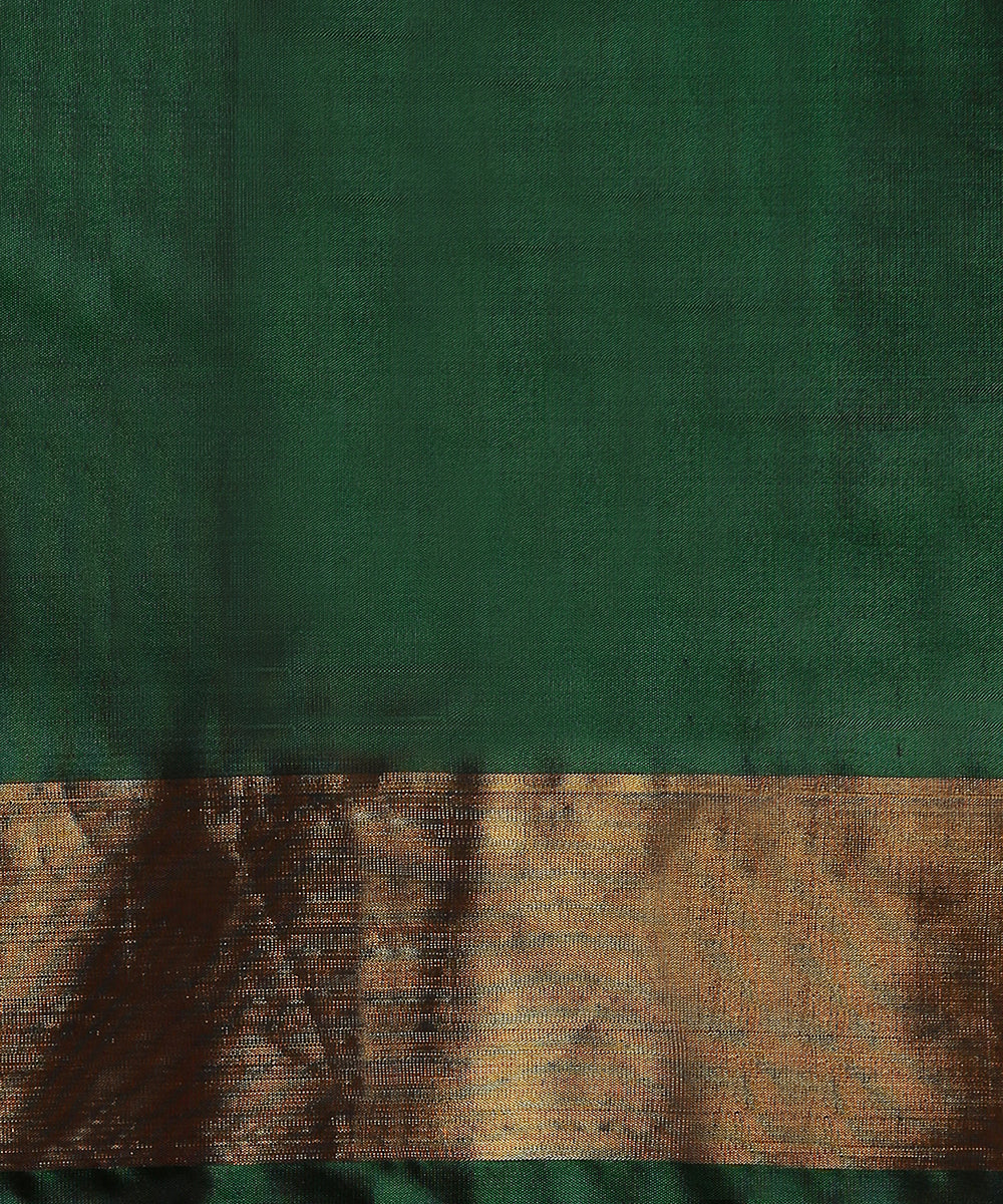 Green_Handloom_Pure_Silk_Patola_Saree_With_Tissue_Border_WeaverStory_05