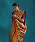 Musrtard_Handloom_Pure_Silk_Tissue_Patola_Saree_With_Meenakari_Border_WeaverStory_01