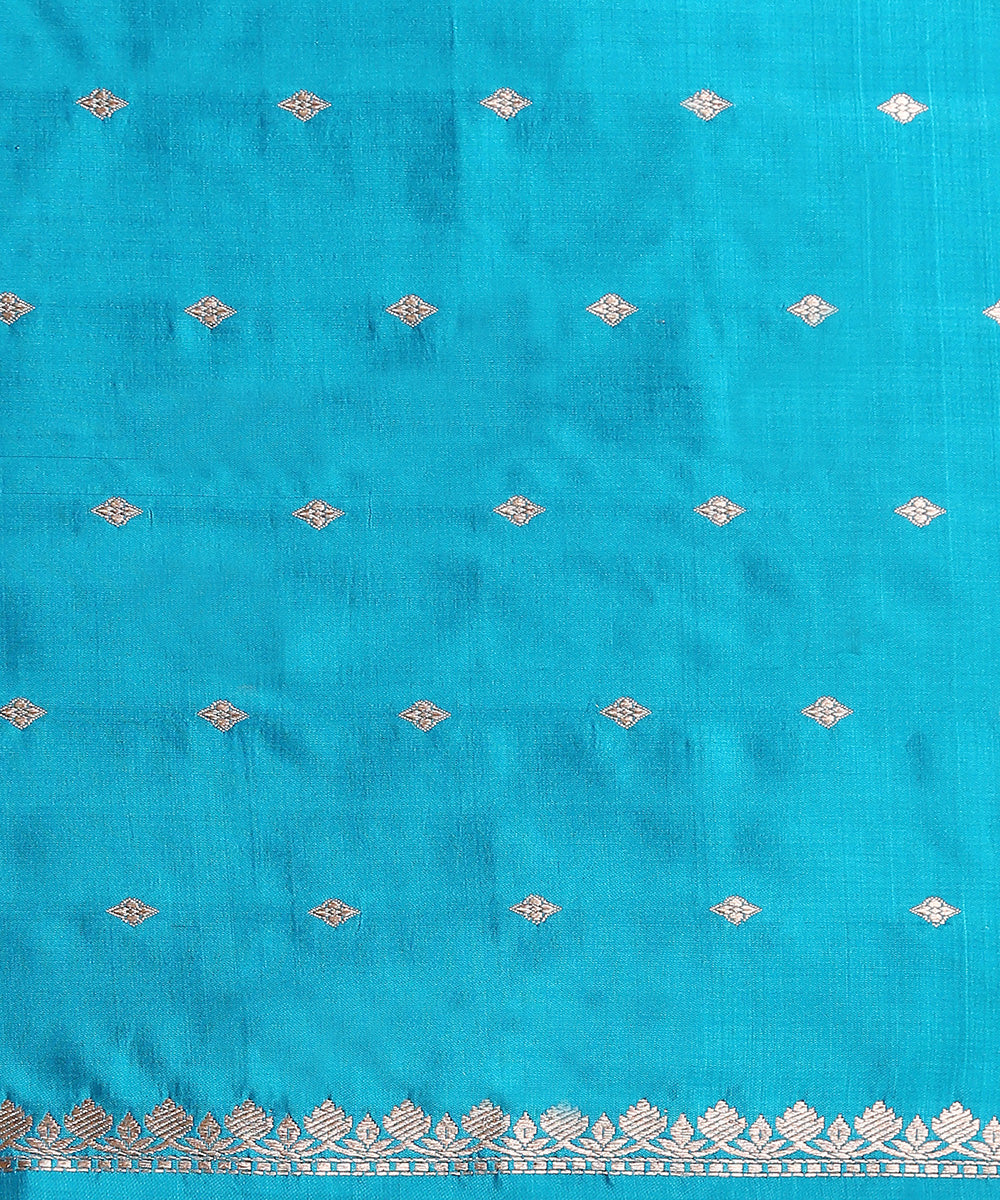Hot_Pink_Handloom_Tussar_Silk_Banarasi_Saree_With_Pink_Border_WeaverStory_05