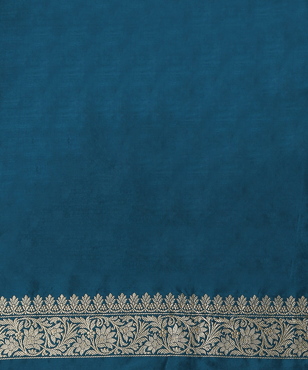 Handloom_Blue_And_Green_Double_Shade_Pure_Katan_Silk_Banarasi_Saree_WeaverStory_05