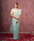 Handloom_Ice_blue_Tissue_Chanderi_Silk_Saree_With_Golden_Thin_Border_WeaverStory_02