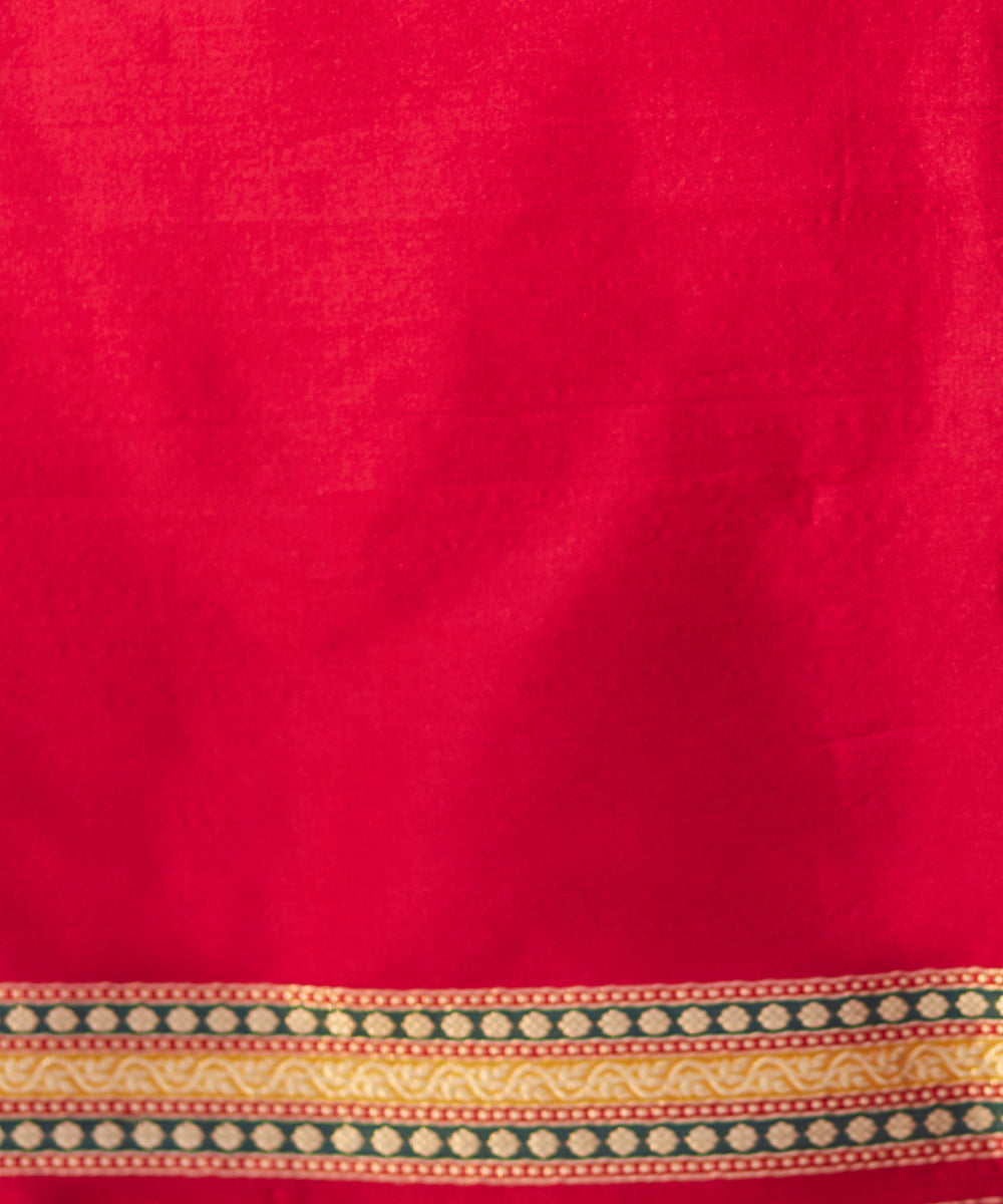 Handloom_Mint_Green_Kora_Silk_Banarasi_Saree_Kadhwa_Booti_And_Meenakari_Border_WeaverStory_05