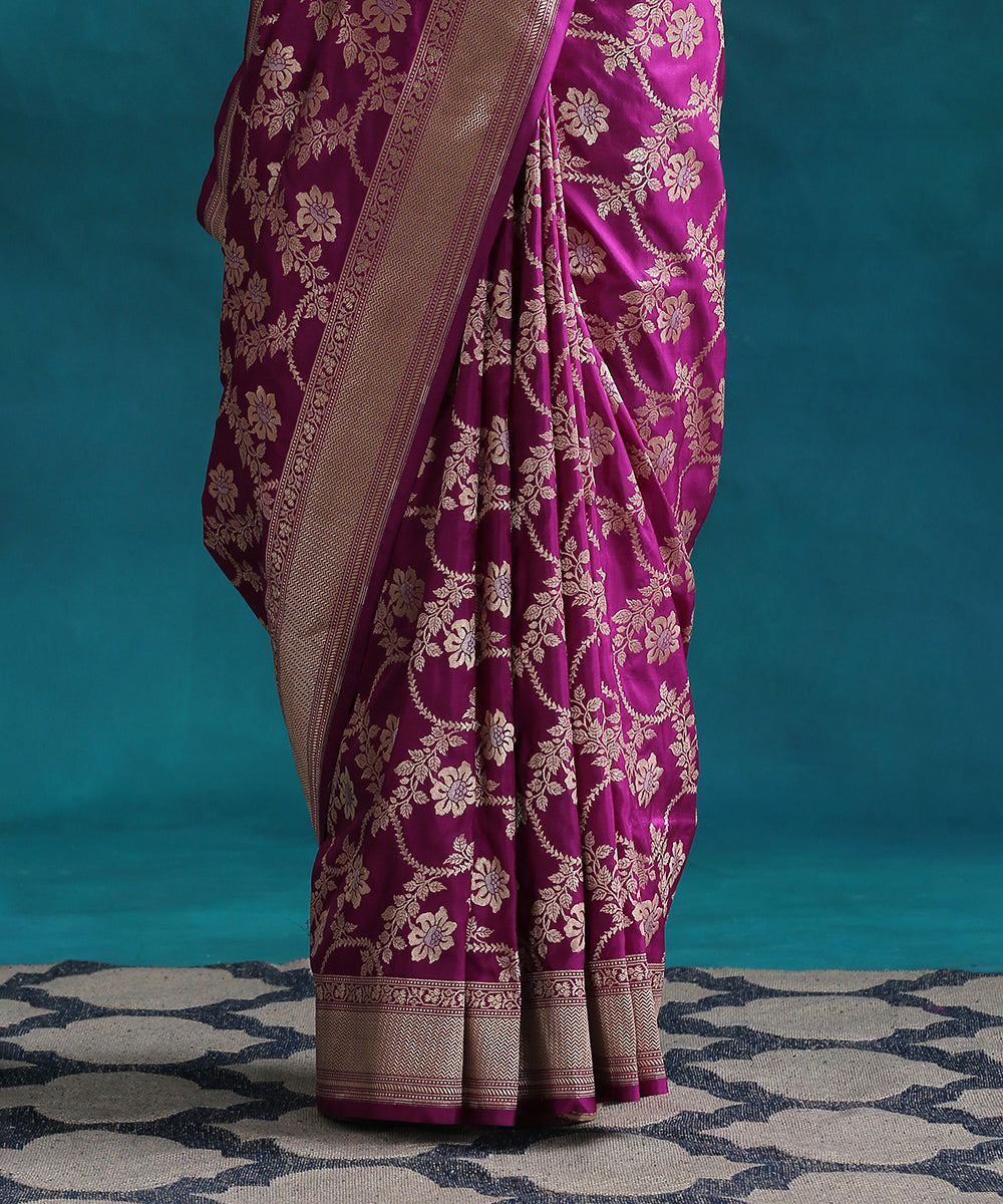Handloom_Purple_Cutwork_Pure_Katan_Silk_Banarasi_Saree_With_With_Cutwork_Upada_Weave_WeaverStory_04