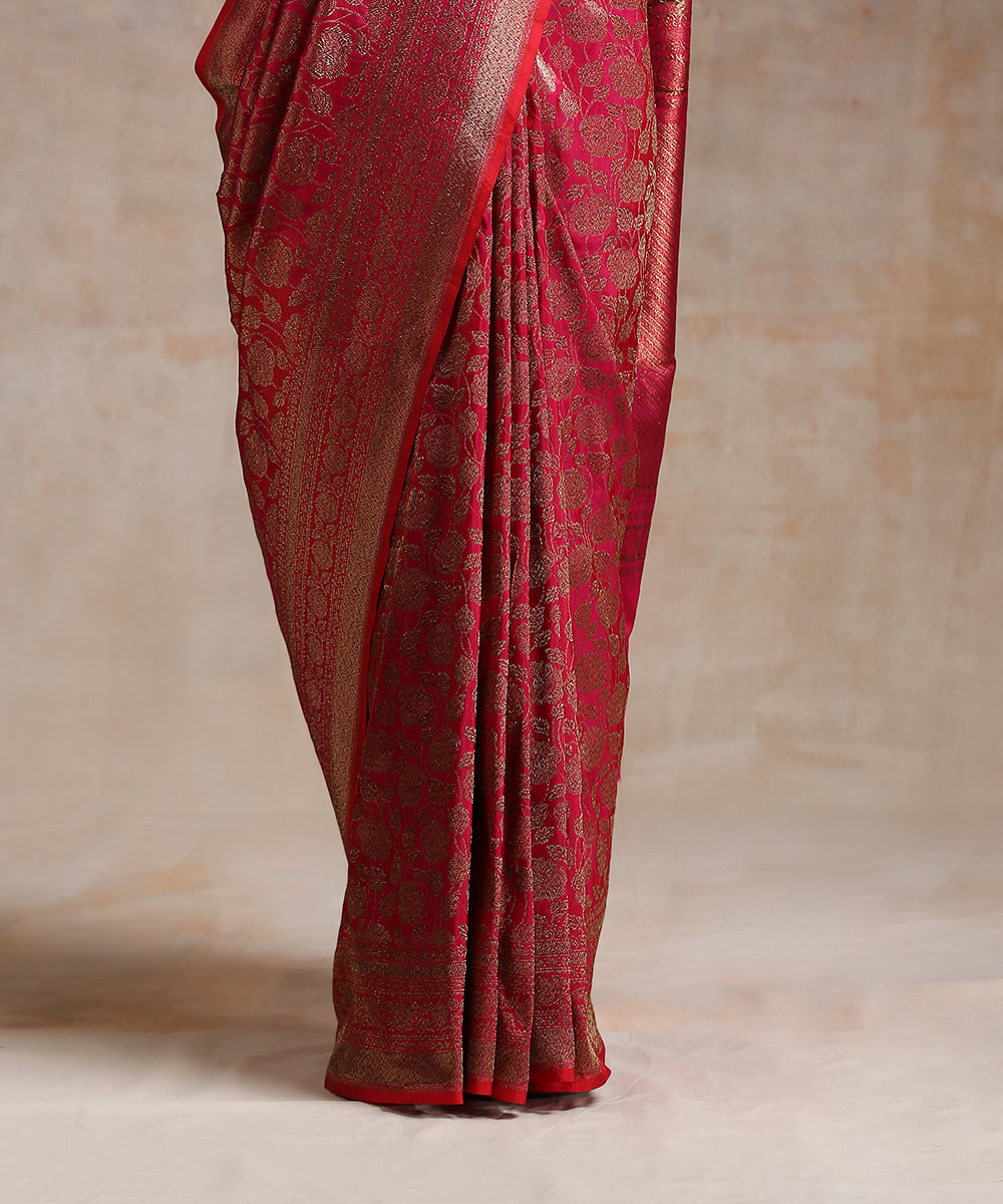 Pink_Dual_Tone_Handloom_Pure_Katan_Silk_Banarasi_Saree_With_Antique_Zari_WeaverStory_04