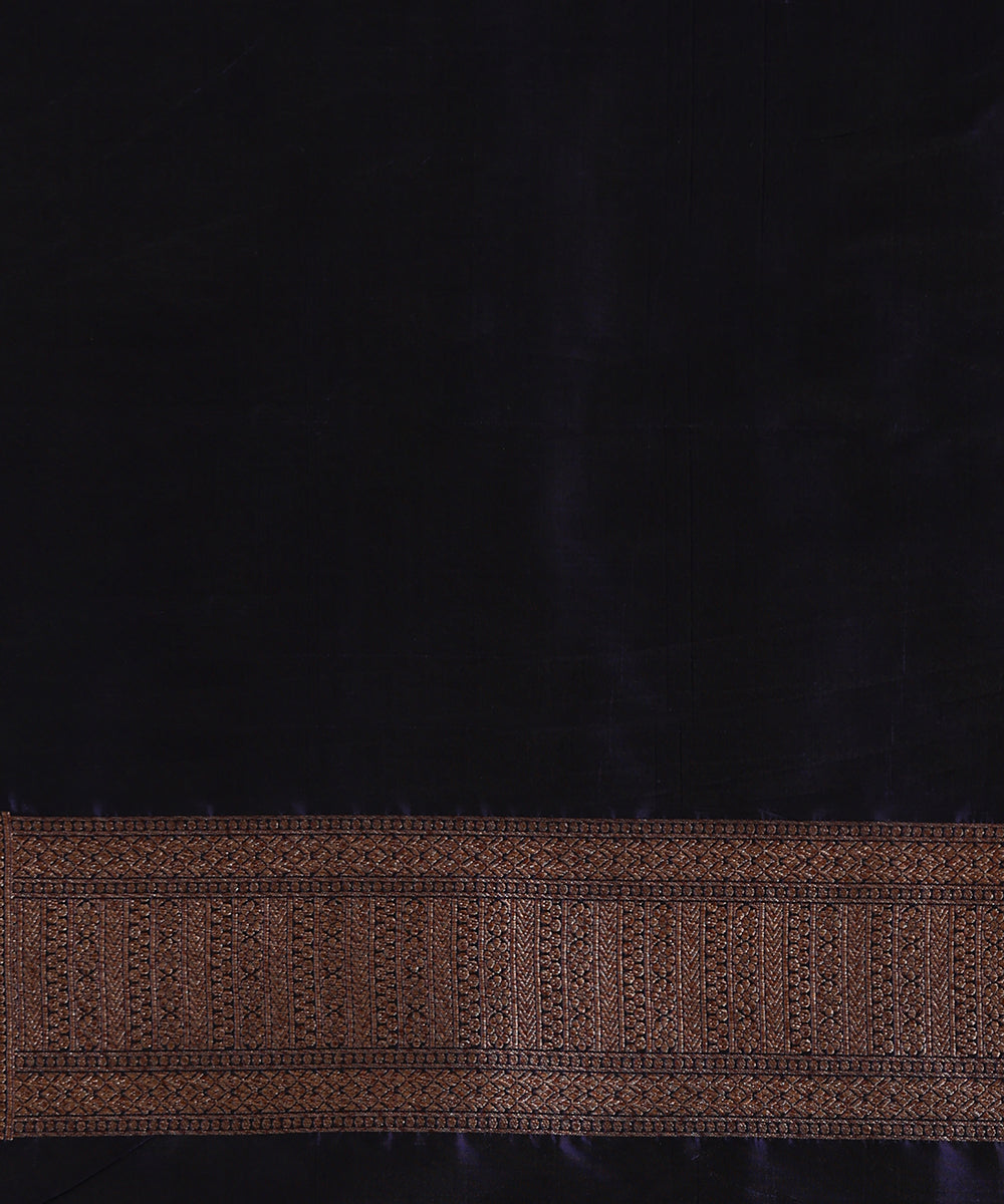 Blue_Handloom_Pure_Katan_Silk_Antique_Zari_Banarasi_Saree_With_Kimkhab_Weave_WeaverStory_05