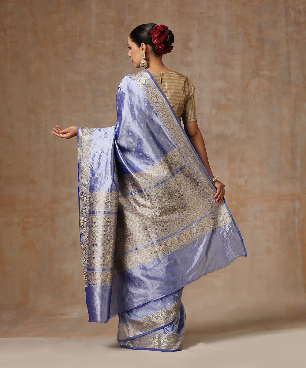 Handloom_Sky_Blue_Pure_Katan_Silk_Banarasi_Saree_With_Cutwork_Booti_WeaverStory_03