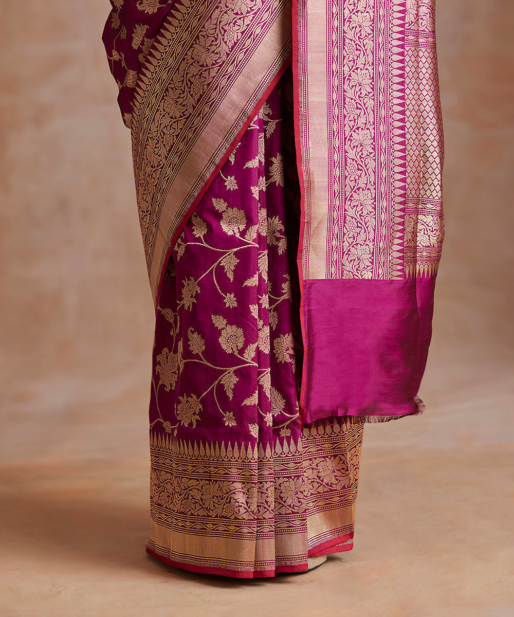 Handloom_Purple_Pure_Katan_Silk_Banarasi_Saree_All_Over_Kadwa_Floral_Jaal_Saree_WeaverStory_04