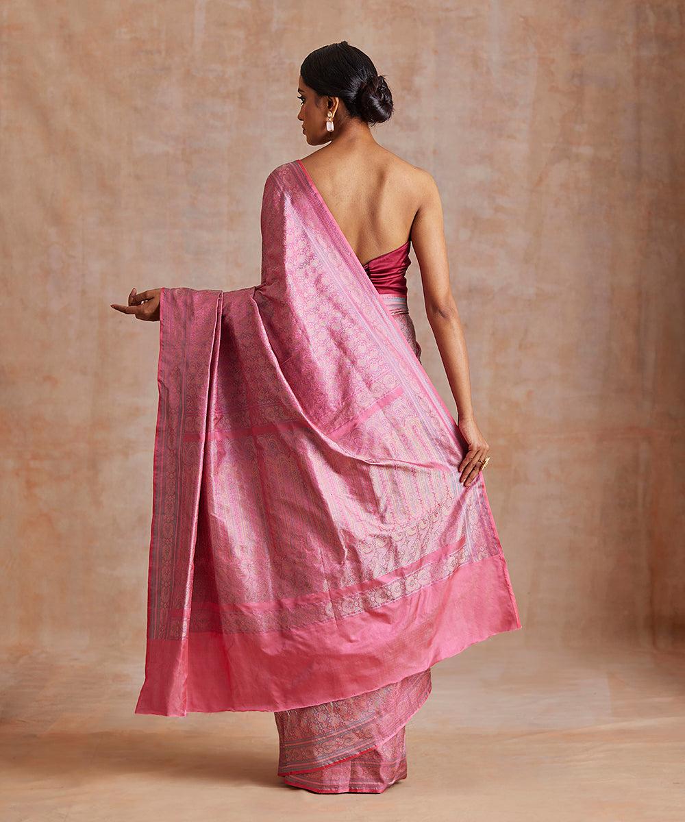 Handloom_Blush_Pink_Pure_Katan_Silk_Tanchoi_Banarasi_Saree_With_3_Color_Resham_Work_WeaverStory_03