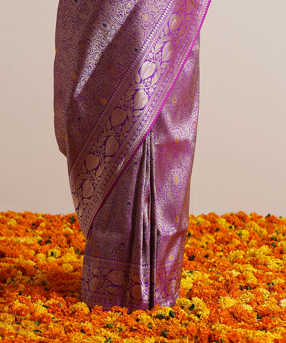 Purple_Dual_Tone_Handloom_Pure_Katan_Silk_Kimkhab_Banarasi_Saree_With_Meenakari_WeaverStory_04