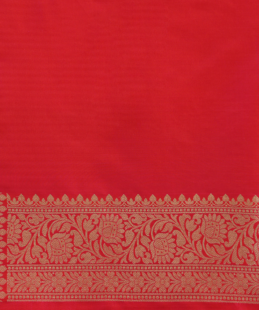Handloom_Hot_Pink_Double_Shade_Pure_Katan_Silk_Cutwork_Jangla_Jaal_Saree_WeaverStory_05
