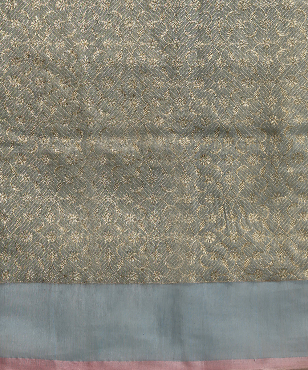 Pastel_Blue_Handloom_Pure_Cotton_Banarasi_Saree_With_Sona_Rupa_Booti_And_Kadhwa_Border_WeaverStory_05