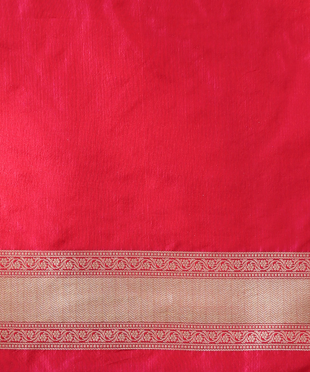 Hot_Pink_Double_Shade_Handloom_Pure_Katan_Silk_Banarasi_Saree_With_Rupa_Zari_Jaal_WeaverStory_05