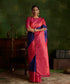 Navy_Blue_Handloom_Pure_Silk_Kanjivaram_Saree_With_Korvai_Shikargah_Broad_Border_WeaverStory_02