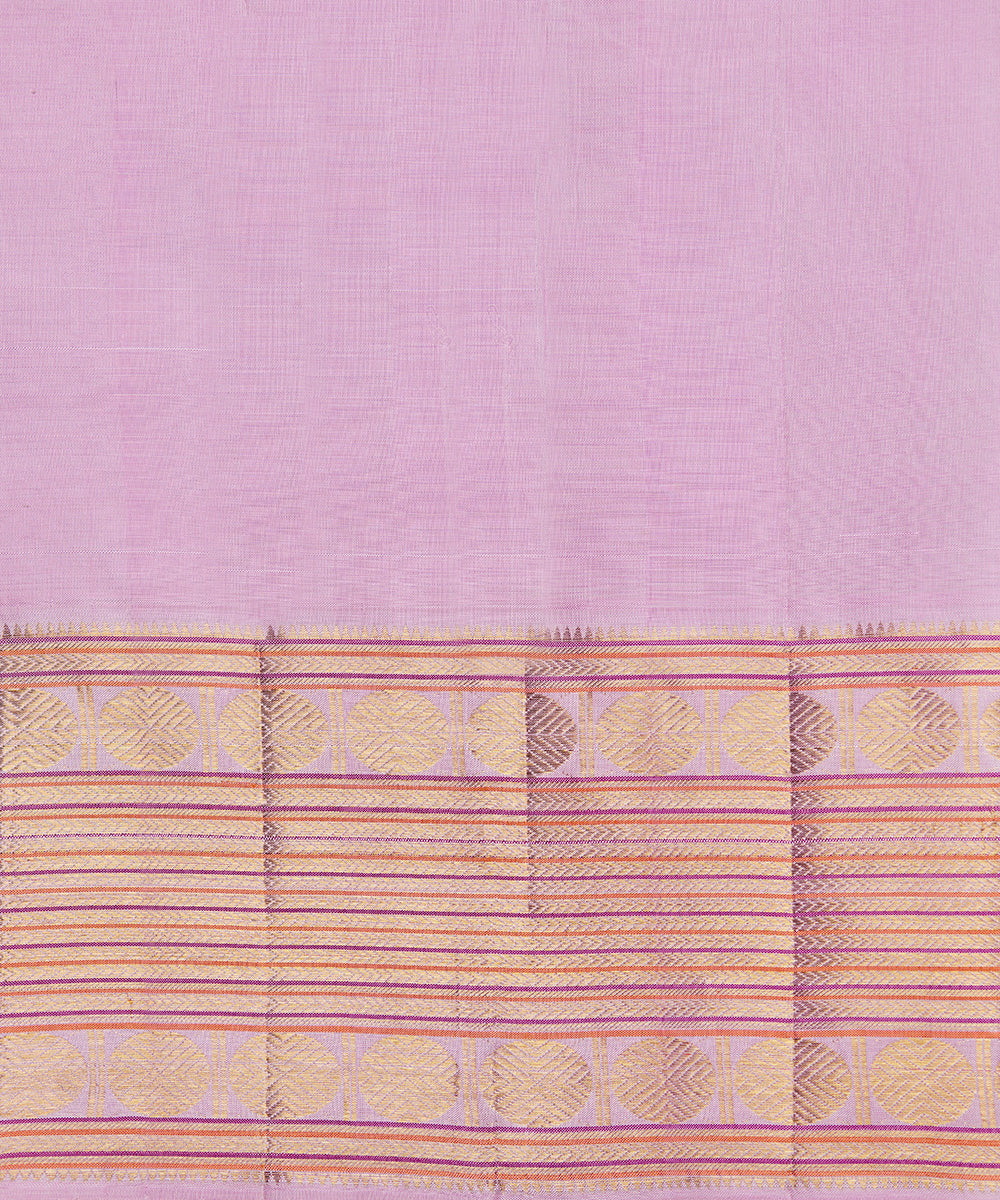 Ink_Blue_Handloom_Pure_Silk_Kanjivaram_Saree_With_Korvai_Pink_Broad_Border_WeaverStory_06