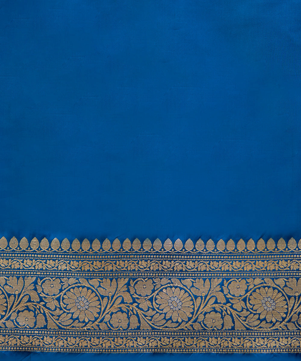 Blue_Handloom_Ektara_Pure_Katan_Silk_Banarasi_Saree_With_Angoor_Jaal_WeaverStory_05